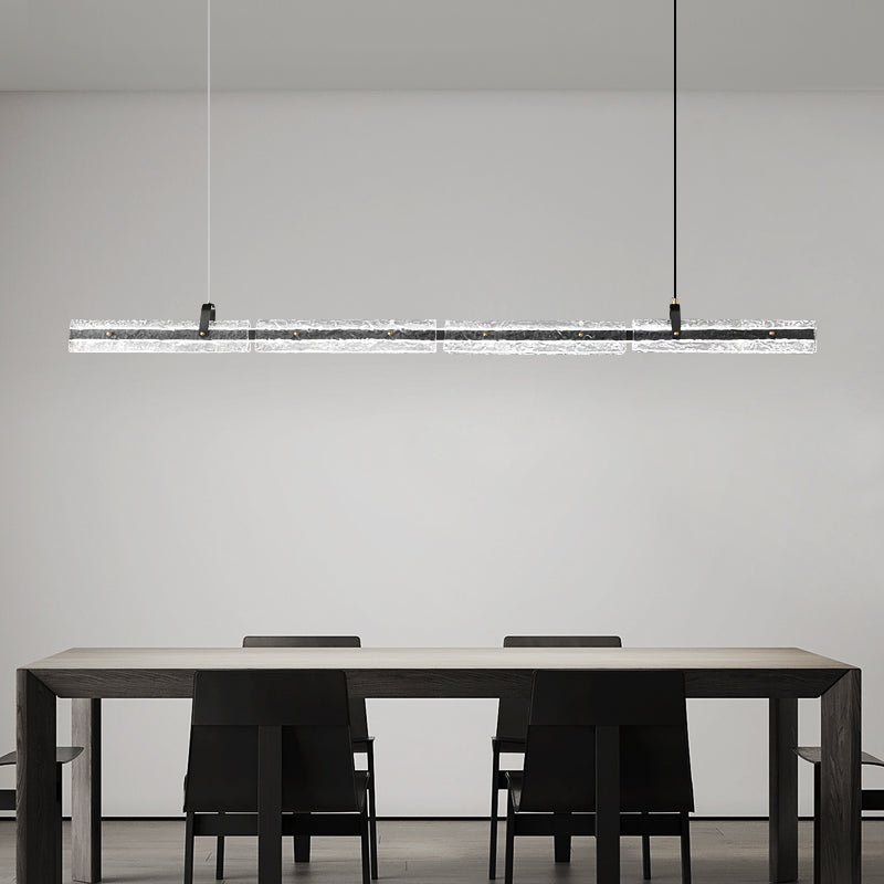 Cedorisra Luxe Glace Noir Verre Suspension - Neutralighting