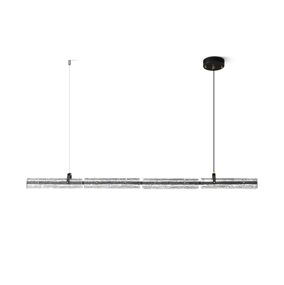 Cedorisra Luxe Glace Noir Verre Suspension - Neutralighting
