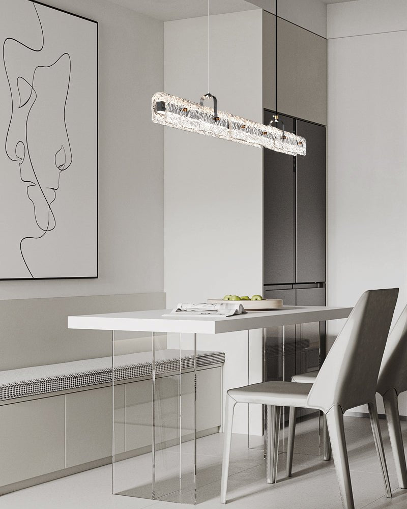 Cedorisra Luxe Glace Noir Verre Suspension - Neutralighting