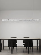Cedorisra Luxe Glace Noir Verre Suspension - Neutralighting