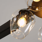 Zazoren Plafonnier Verre Noir Vintage - Neutralighting
