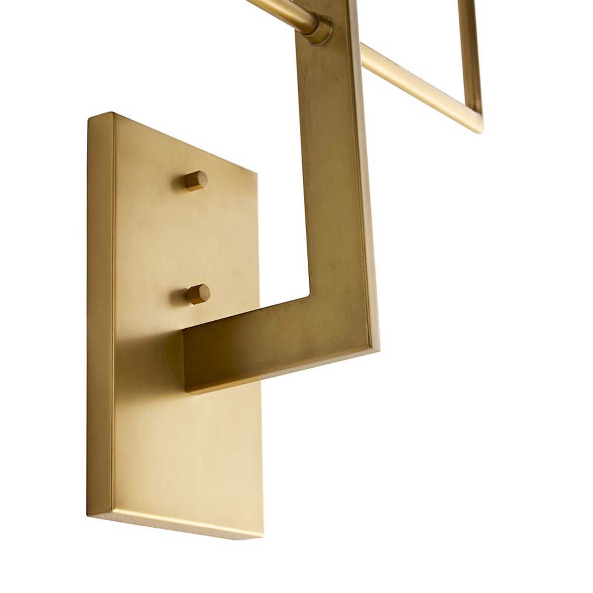 Qvistuvyj Moderne Minimaliste Métal Tissu Applique Murale - Neutralighting