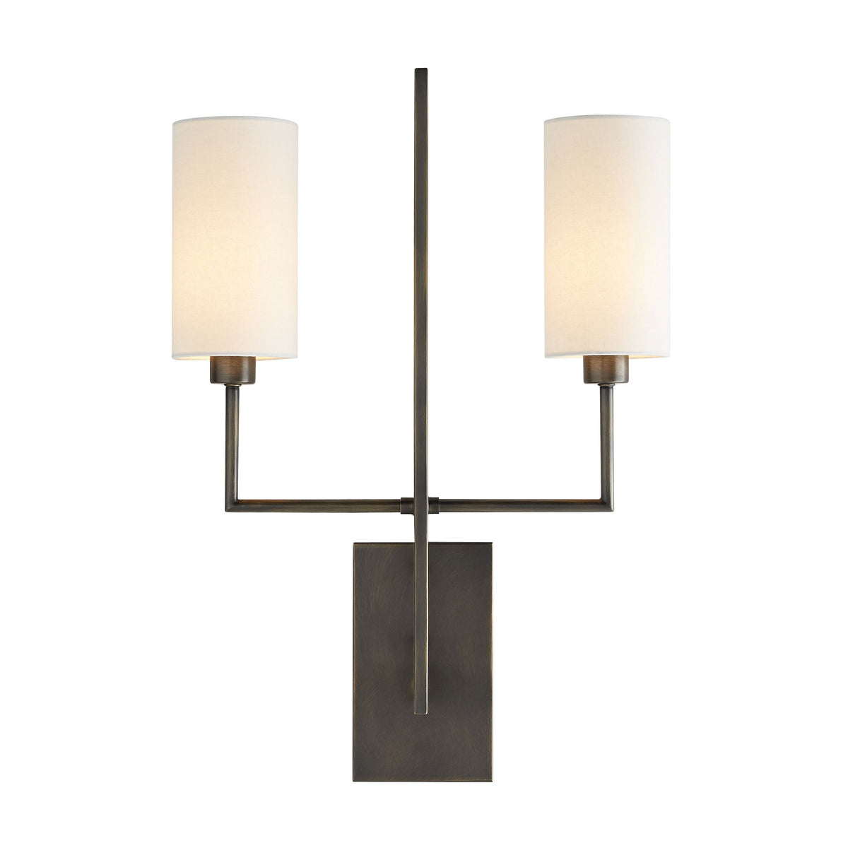 Qvistuvyj Moderne Minimaliste Métal Tissu Applique Murale - Neutralighting