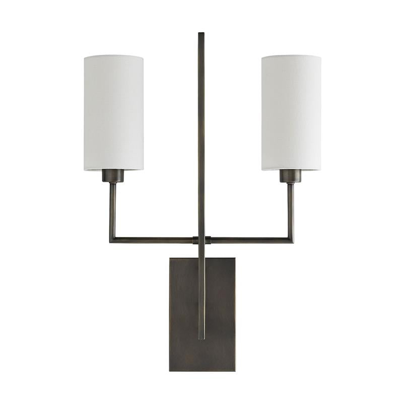 Qvistuvyj Moderne Minimaliste Métal Tissu Applique Murale - Neutralighting