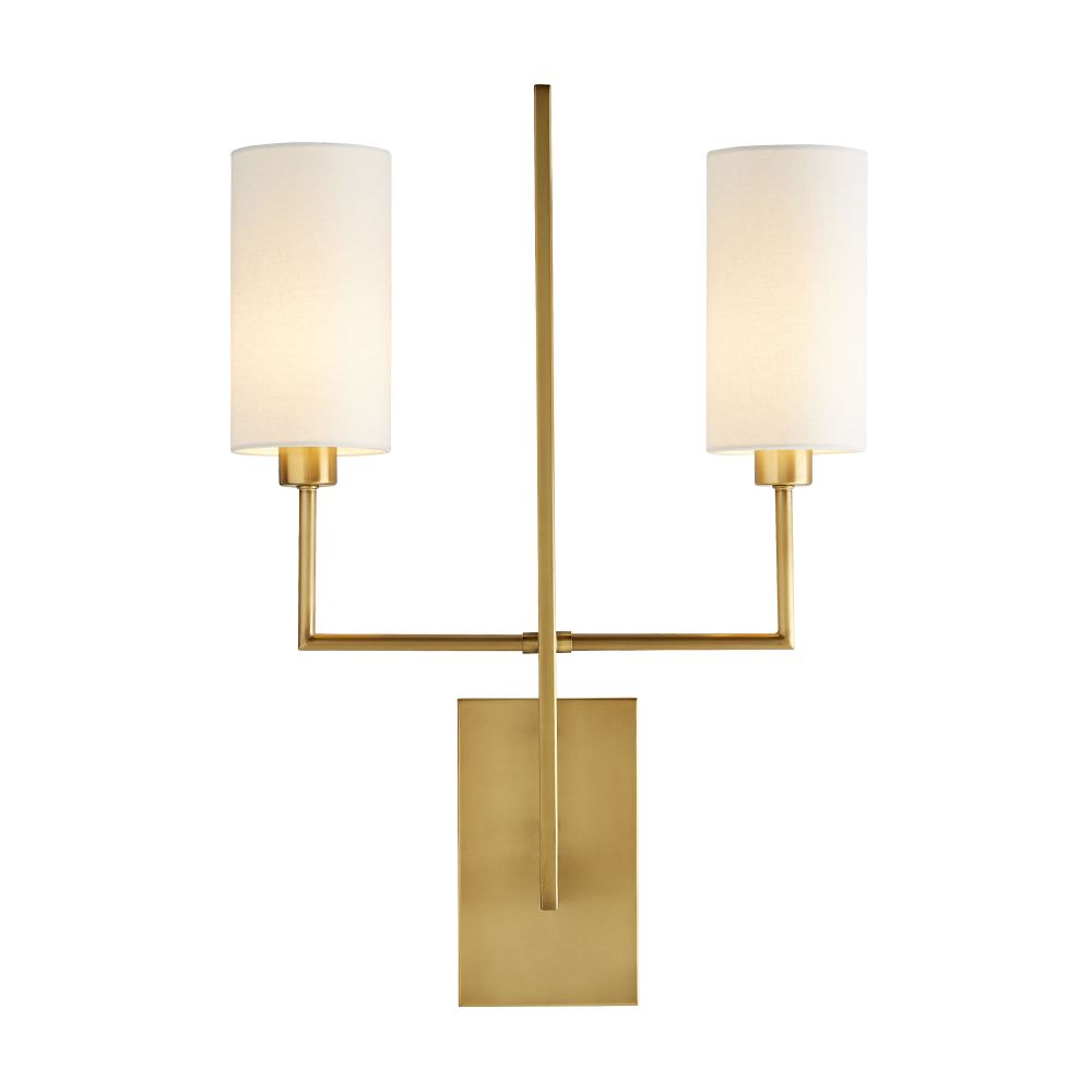 Qvistuvyj Moderne Minimaliste Métal Tissu Applique Murale - Neutralighting