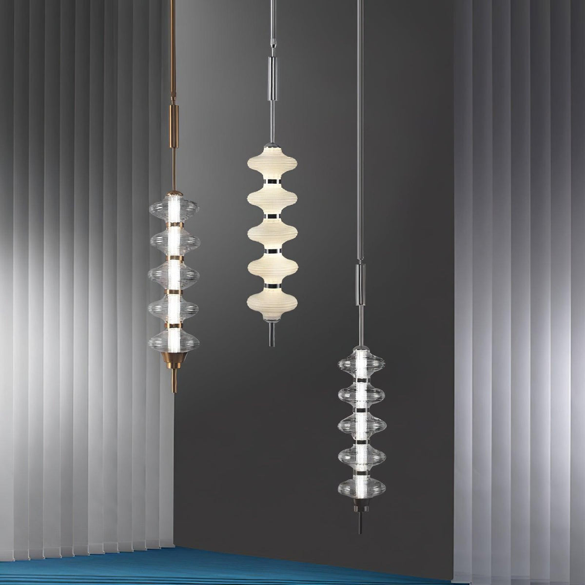 Vesperare Suspension en verre élégante - Neutralighting