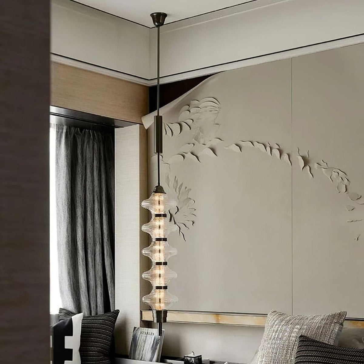 Vesperare Suspension en verre élégante - Neutralighting
