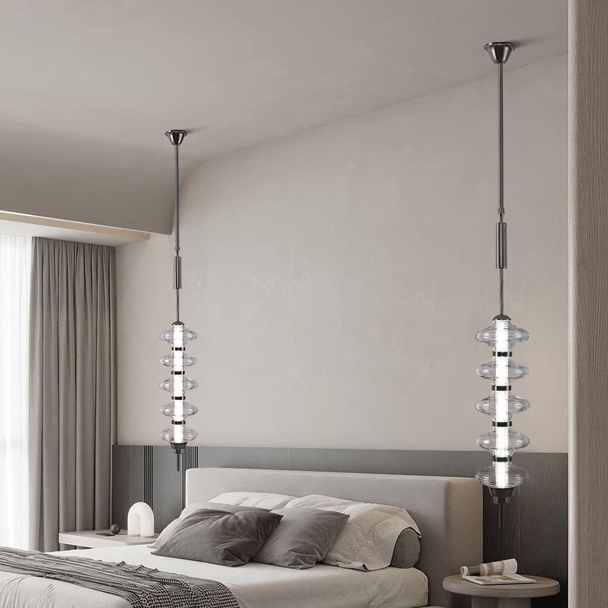 Vesperare Suspension en verre élégante - Neutralighting