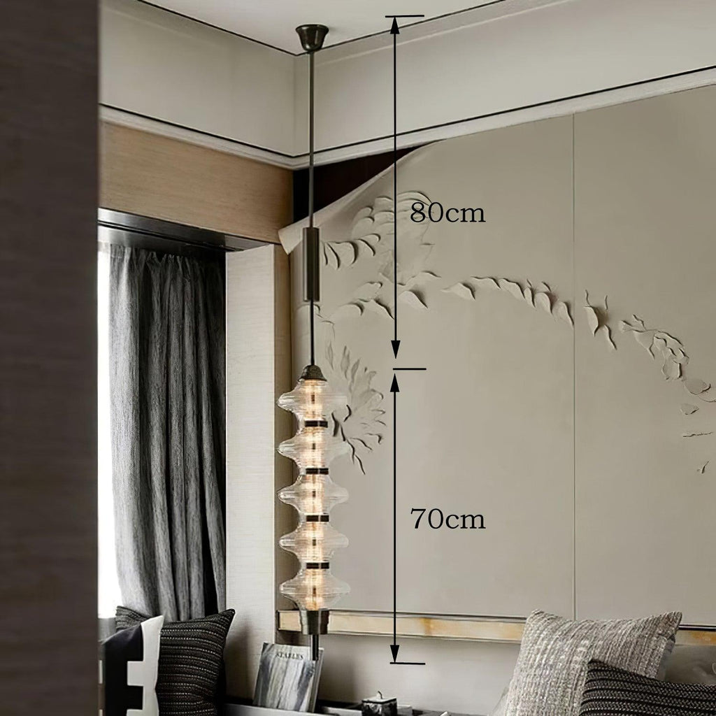 Vesperare Suspension en verre élégante - Neutralighting