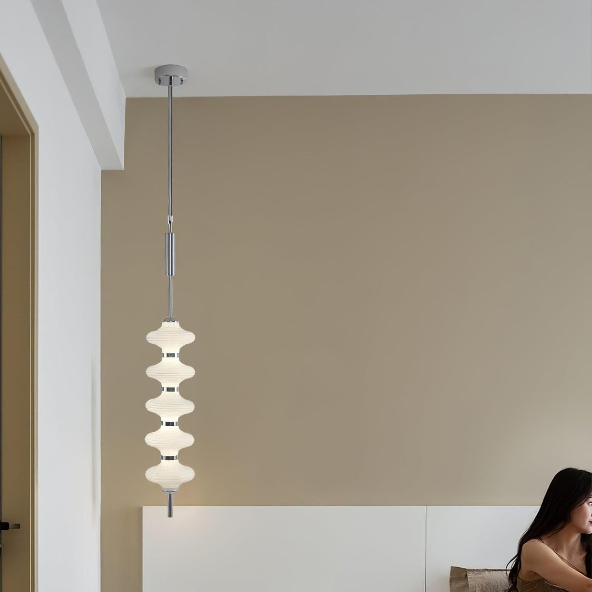 Vesperare Suspension en verre élégante - Neutralighting