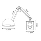Blair Applique Murale Bras Pivotant Dôme - Neutralighting