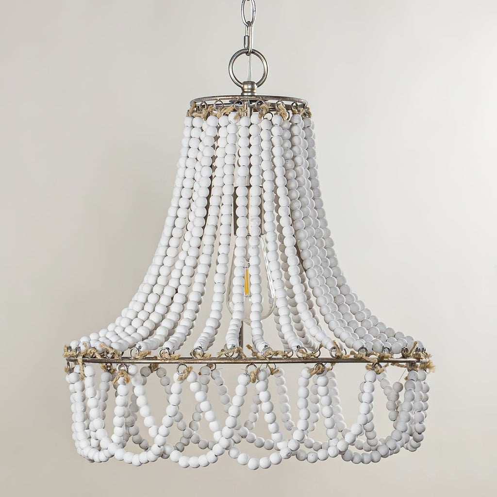 Qvistuvyd Postmodern Luxe Bois Métal Lustre - Neutralighting