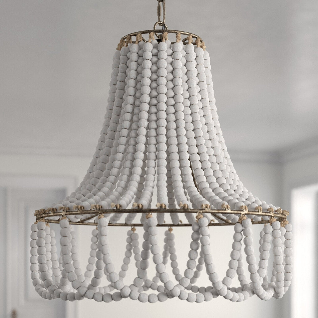 Qvistuvyd Postmodern Luxe Bois Métal Lustre - Neutralighting