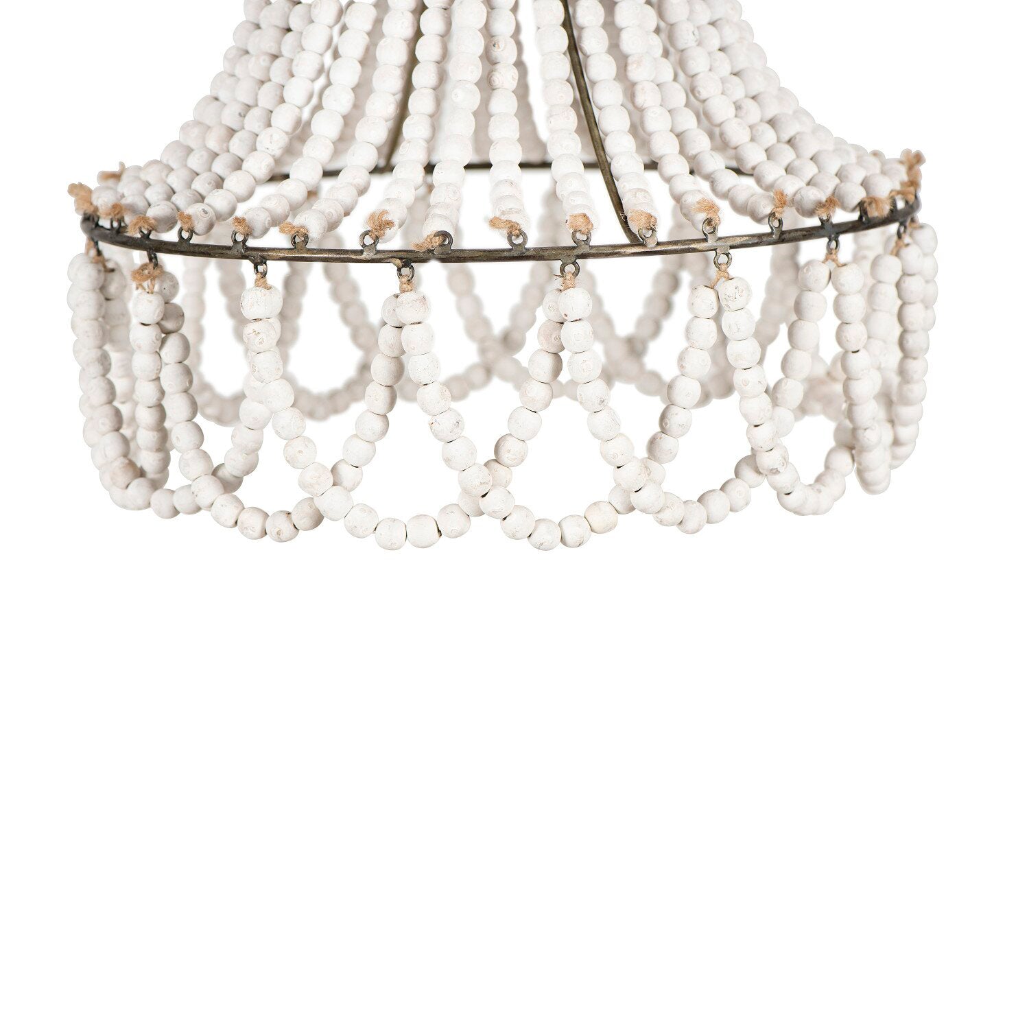 Qvistuvyd Postmodern Luxe Bois Métal Lustre - Neutralighting