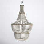 Qvistuvyd Postmodern Luxe Bois Métal Lustre - Neutralighting
