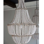 Qvistuvyd Postmodern Luxe Bois Métal Lustre - Neutralighting