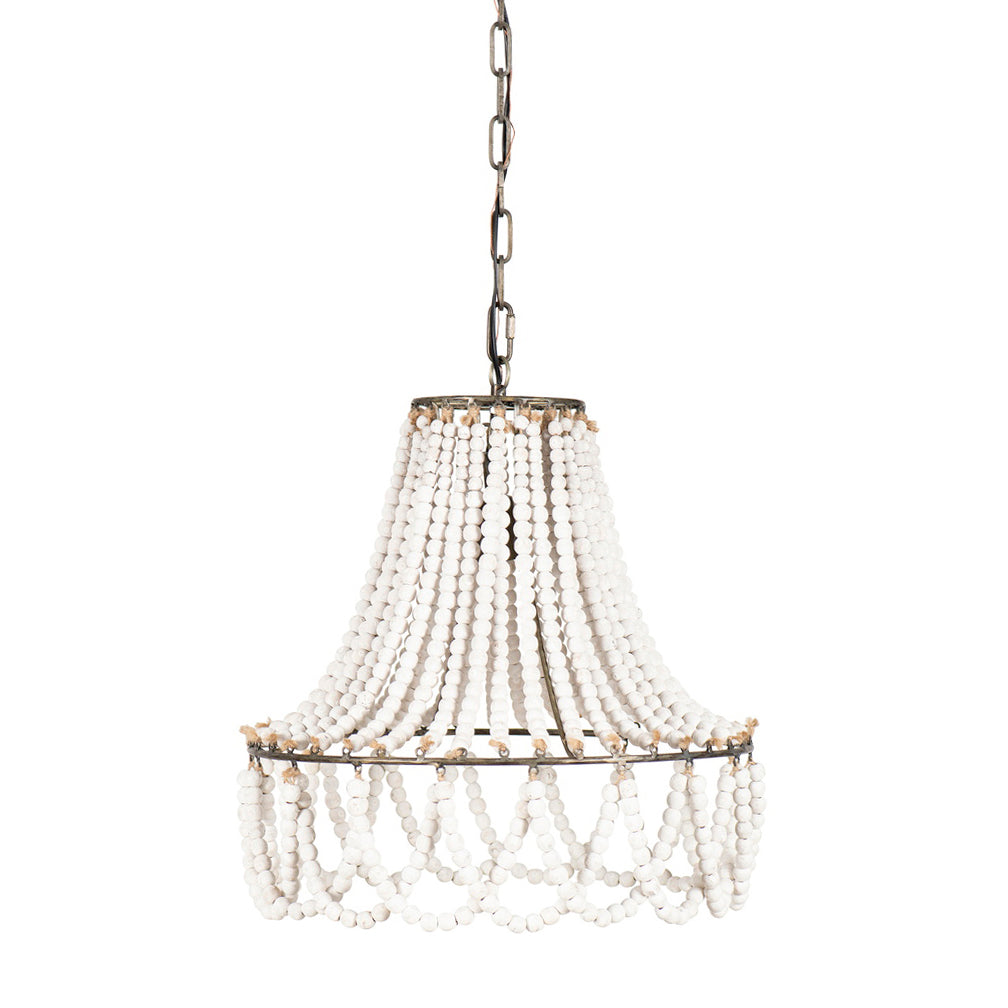 Qvistuvyd Postmodern Luxe Bois Métal Lustre - Neutralighting