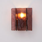 Solanic Lampe Murale Artistique en Verre Élégante - Neutralighting