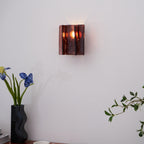 Lustra Wall Light Brass Glass Clear - Neutralighting