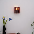 Solanic Lampe Murale Artistique en Verre Élégante - Neutralighting