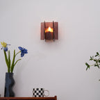 Lustra Wall Light Brass Glass Clear - Neutralighting