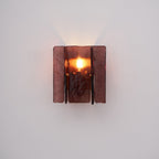 Solanic Lampe Murale Artistique en Verre Élégante - Neutralighting