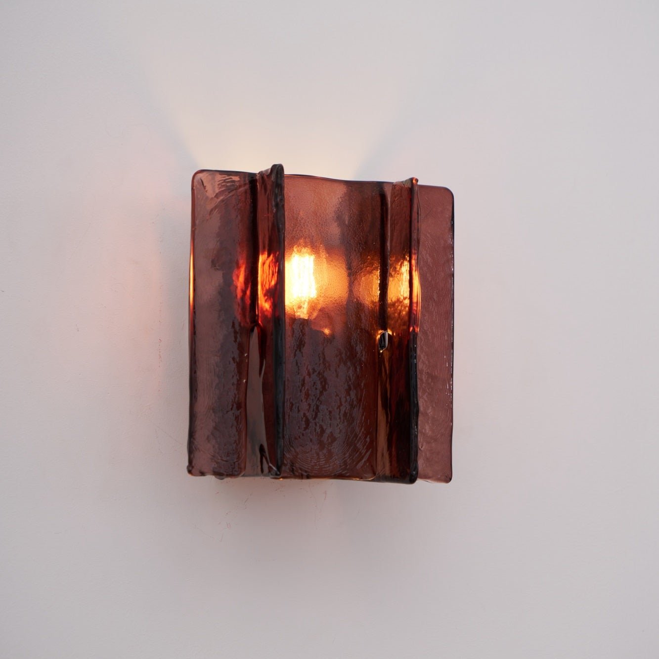 Lustra Wall Light Brass Glass Clear - Neutralighting
