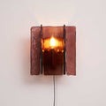 Lustra Wall Light Brass Glass Clear - Neutralighting
