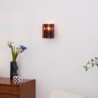 Solanic Lampe Murale Artistique en Verre Élégante - Neutralighting
