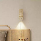 Veyrila Rectangular Travertine Wall Light - Neutralighting