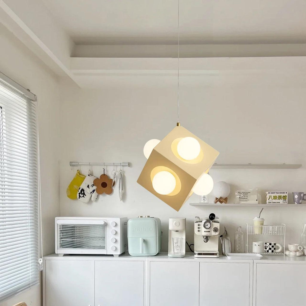 Block Lampe Suspendue Cubique Minimaliste - Neutralighting