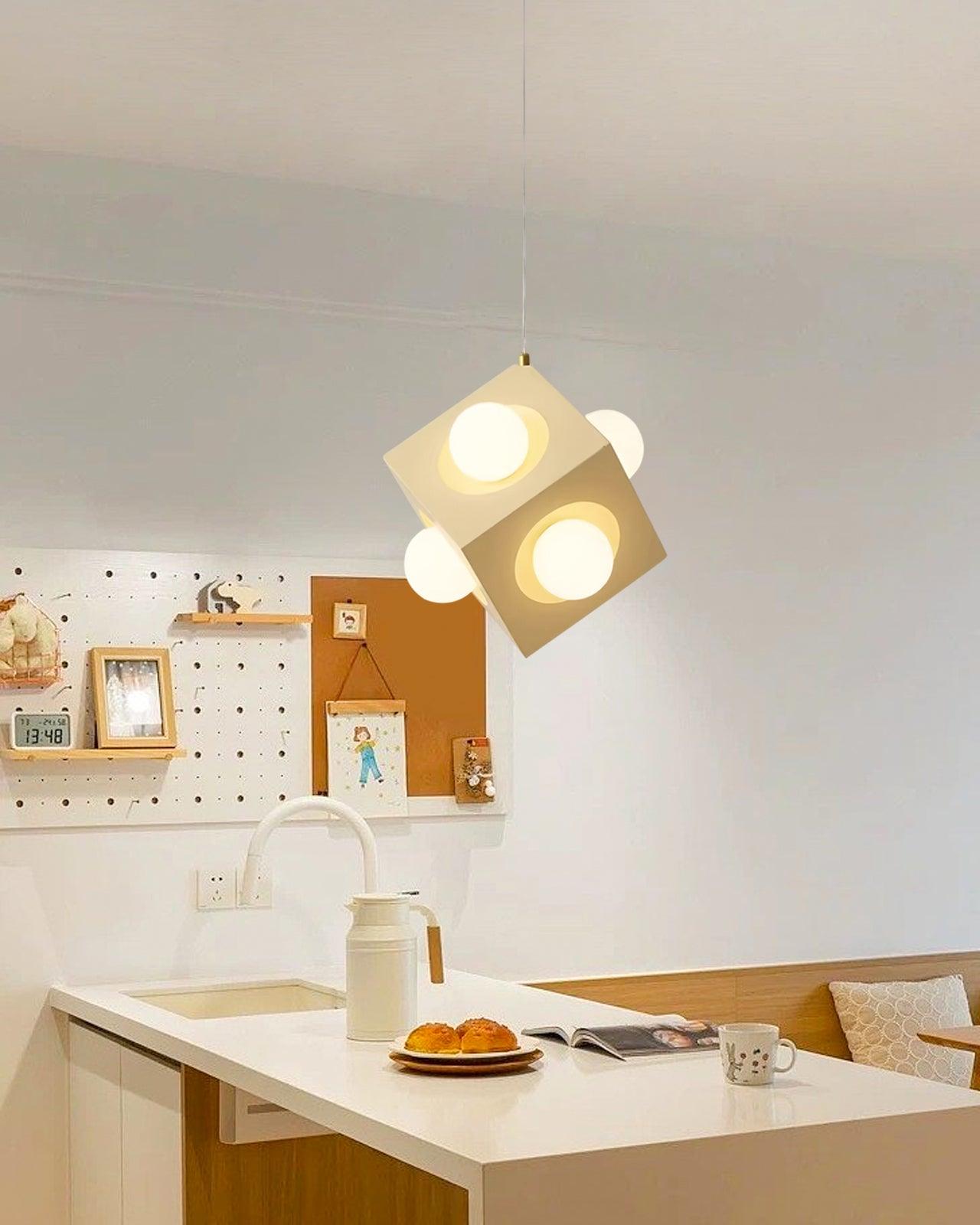 Block Lampe Suspendue Cubique Minimaliste - Neutralighting