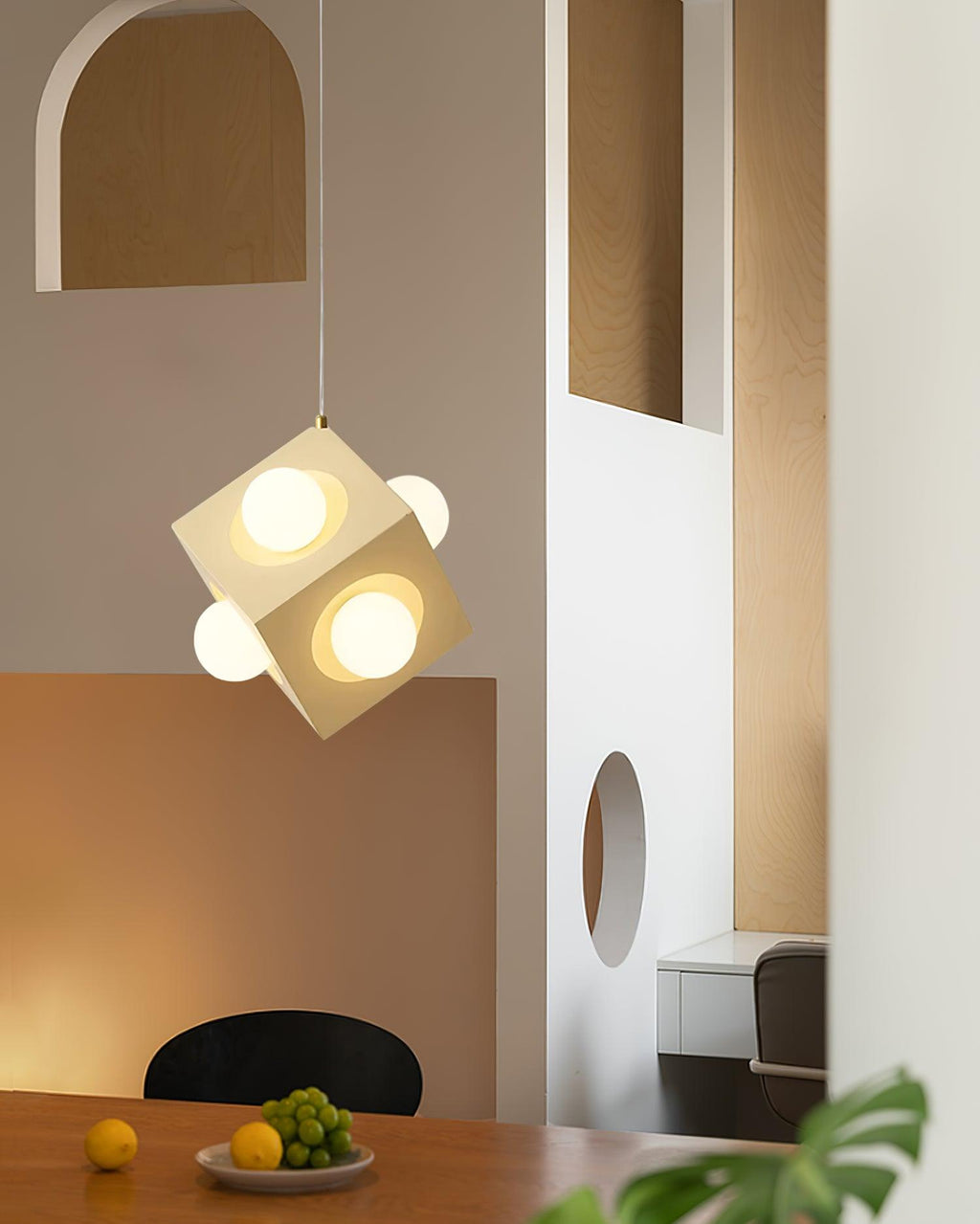 Block Lampe Suspendue Cubique Minimaliste - Neutralighting