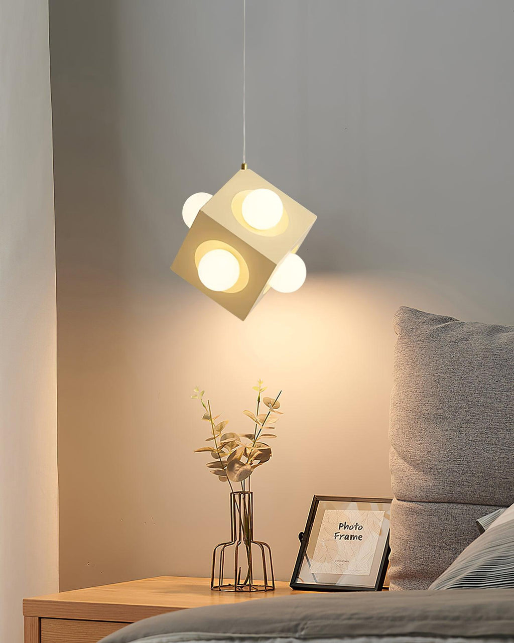 Block Lampe Suspendue Cubique Minimaliste - Neutralighting