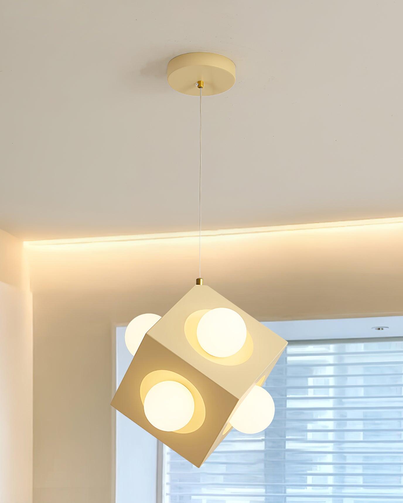 Block Lampe Suspendue Cubique Minimaliste - Neutralighting