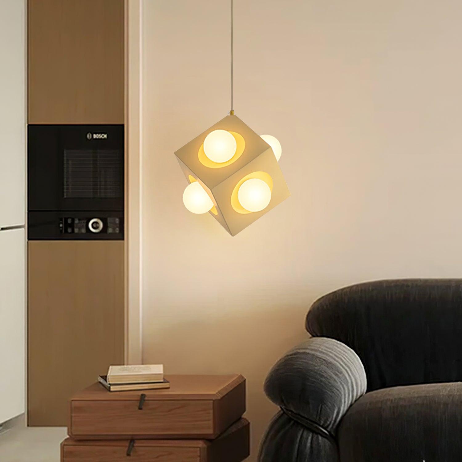Block Lampe Suspendue Cubique Minimaliste - Neutralighting
