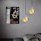 Solara Suspension Demi-Dôme Globe Mid-Century - Neutralighting