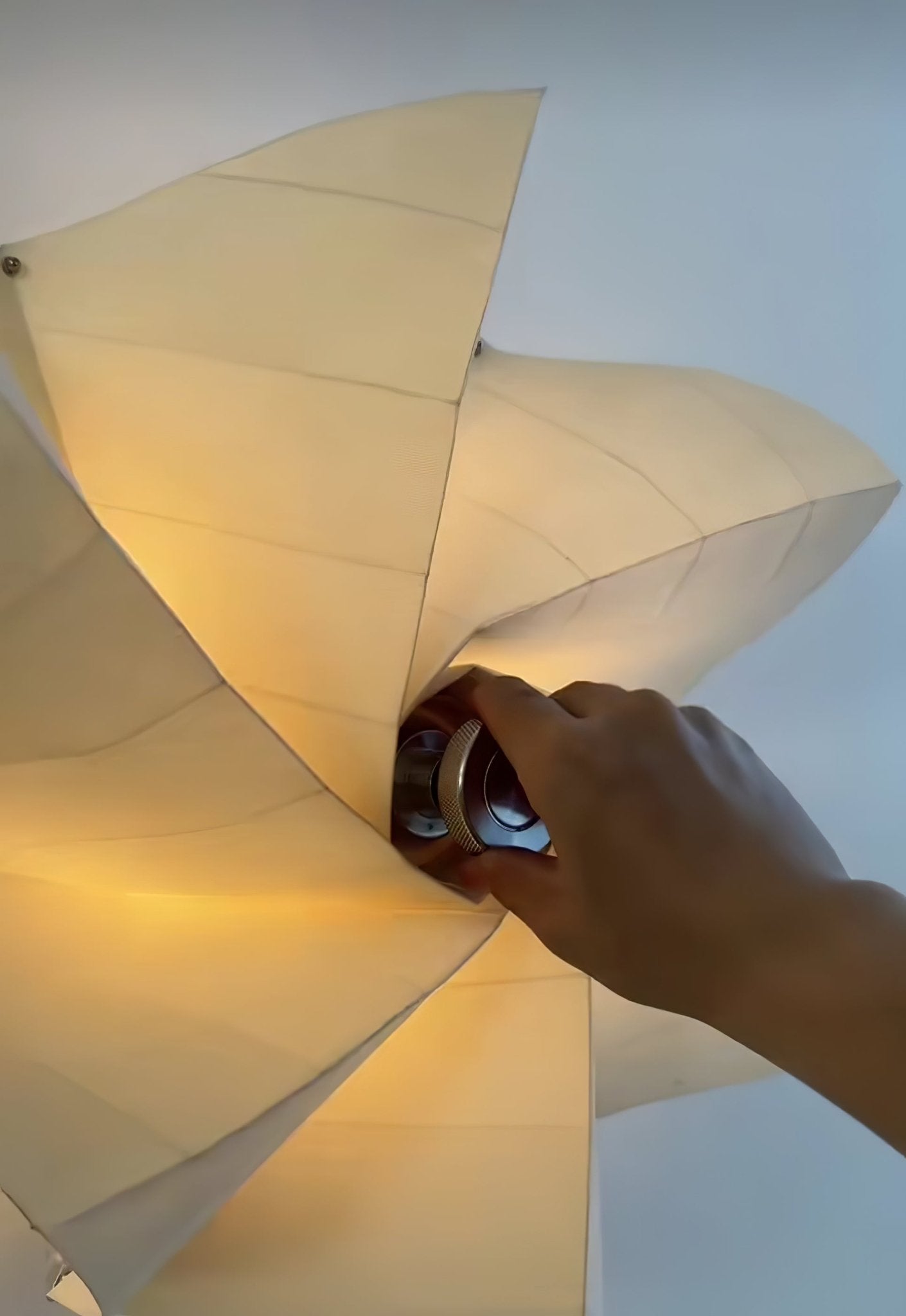 Vadorir Spiral Fabric Pendant Light - Neutralighting