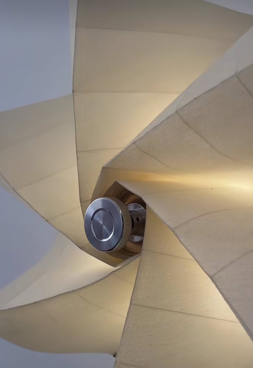 Vadorir Spiral Fabric Pendant Light - Neutralighting
