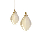 Lustra Suspension Lampe Céramique Florale Blanche - Neutralighting