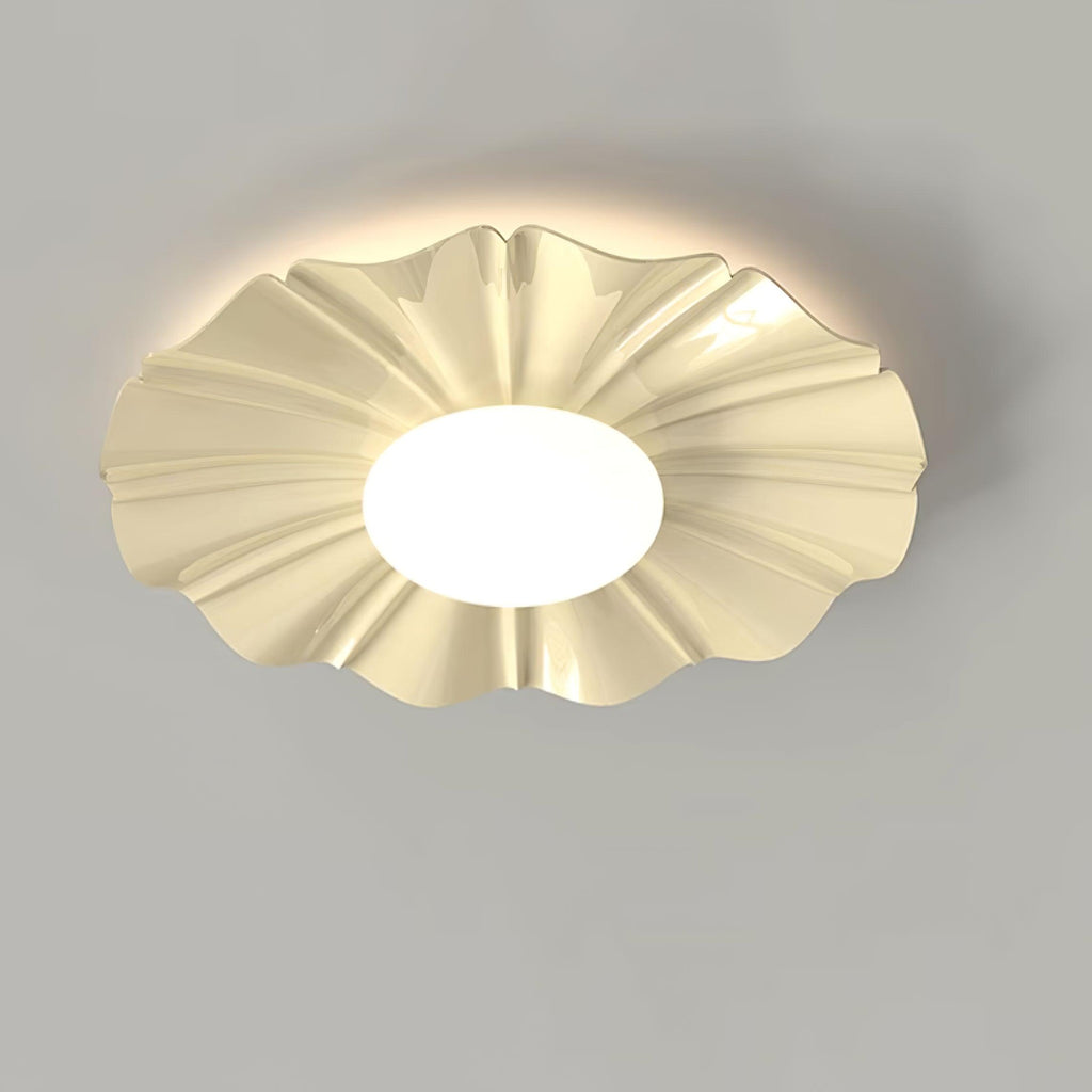 Lustra Plafonnier Or LED Sculpté pour Chambre - Neutralighting