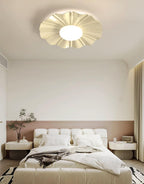Lustra Plafonnier Or LED Sculpté pour Chambre - Neutralighting