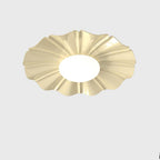 Lustra Plafonnier Or LED Sculpté pour Chambre - Neutralighting