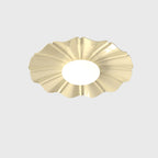 Lustra Plafonnier Or LED Sculpté pour Chambre - Neutralighting