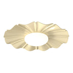 Lustra Plafonnier Or LED Sculpté pour Chambre - Neutralighting