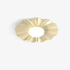 Lustra Plafonnier Or LED Sculpté pour Chambre - Neutralighting