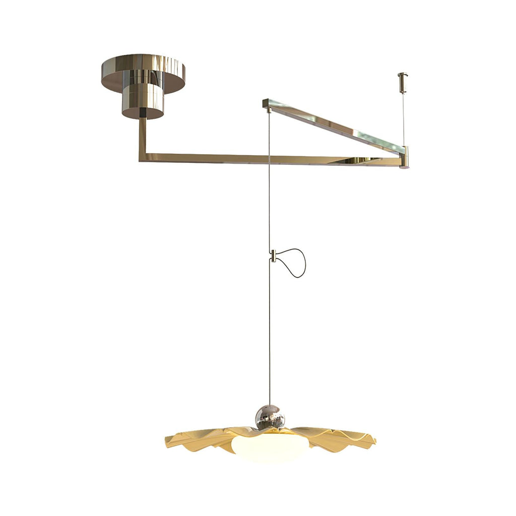 Lustra Suspension Laiton Acrylique Salle à Manger - Neutralighting