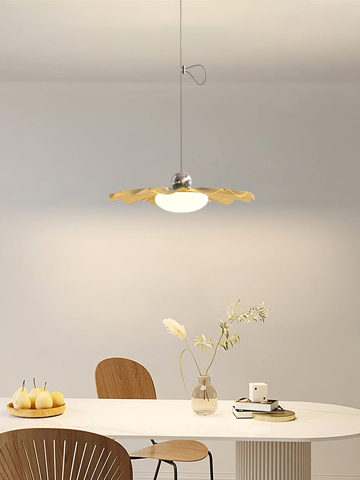 Lustra Suspension Laiton Acrylique Salle à Manger - Neutralighting