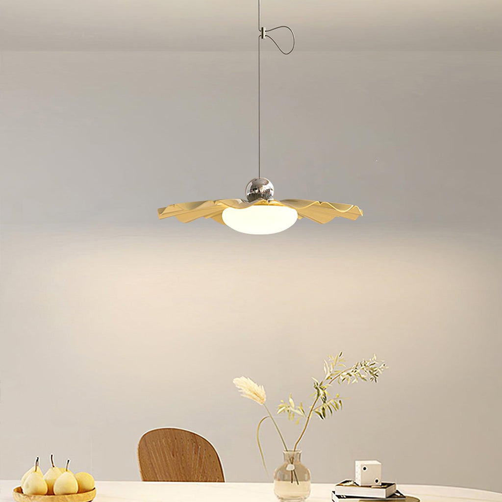 Lustra Suspension Laiton Acrylique Salle à Manger - Neutralighting