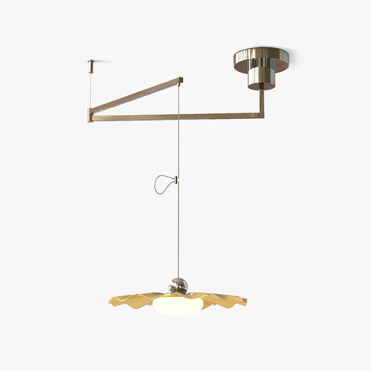 Lustra Suspension Laiton Acrylique Salle à Manger - Neutralighting